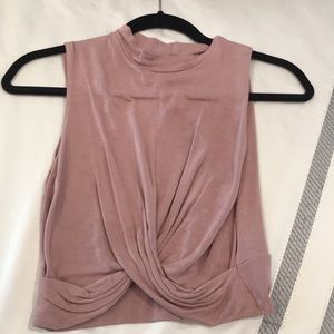 Topshop Nude/pink top